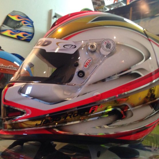 Pintura de Capacete de Kart