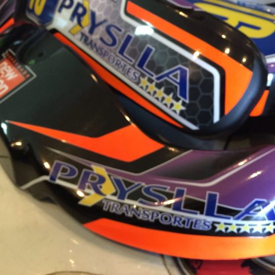 Carenagem para Kart Pelicola Fluorescente