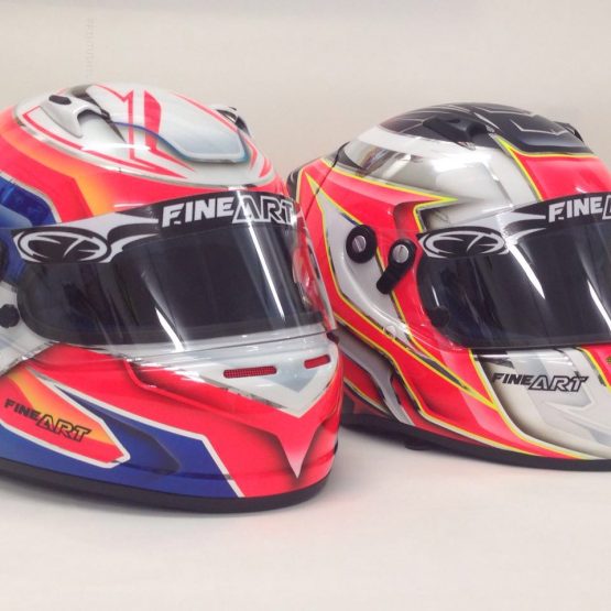Capacete de Kart Pintura