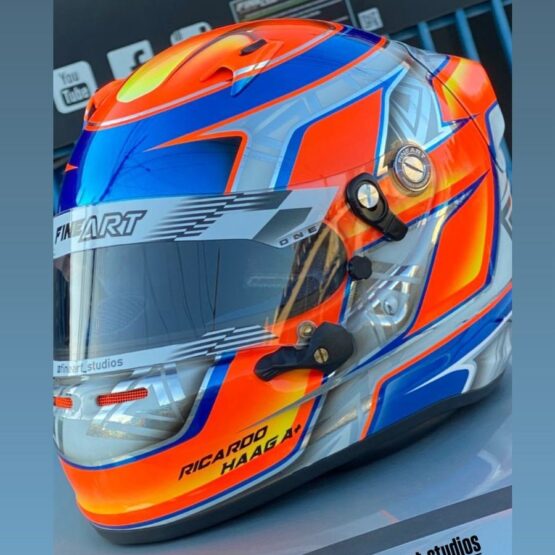 Pintura de capacete de carro e kart