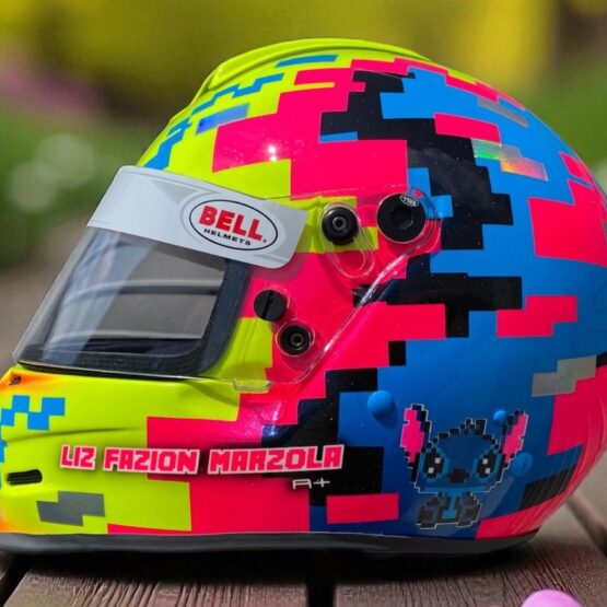 Pintura de capacete de carro e kart