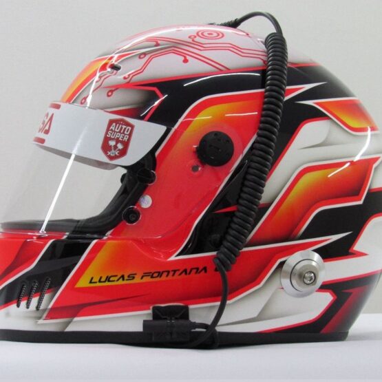 Pintura de capacete de carro e kart