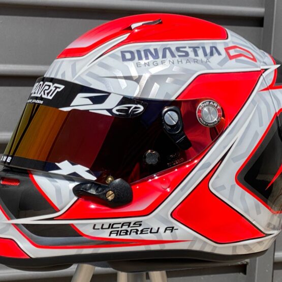 Pintura de capacete de carro e kart