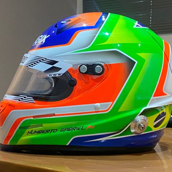 Pintura de capacete de carro e kart
